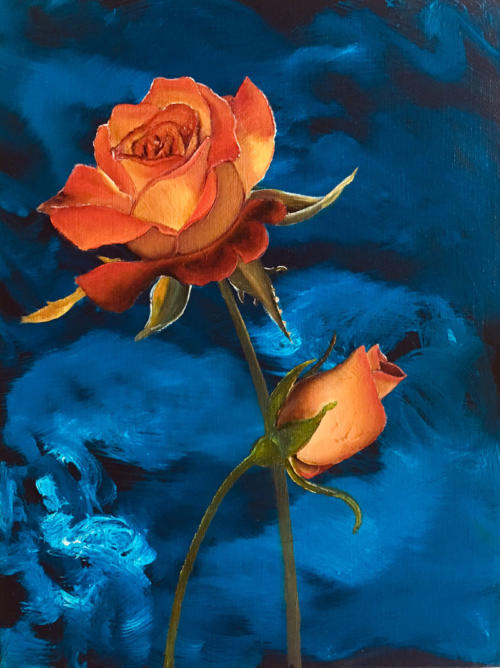 Orange-Roses