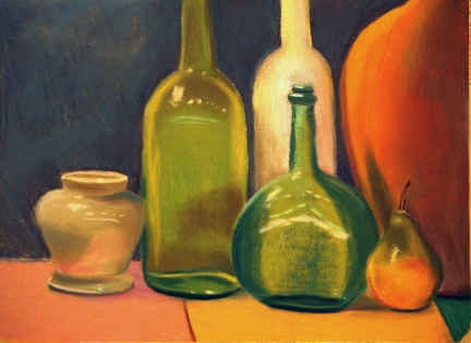 Still life with Pear